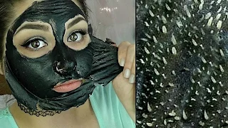 Easy DIY Blackhead Remover Peel Off Mask REMOVES EVERYTHING | BeautyByJosieK