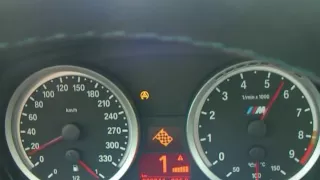 BMW e93 M3 DKG convertible Launch Control 0-180 km/h