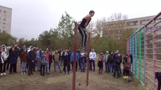 Вторые соревнования по "Street Workout"