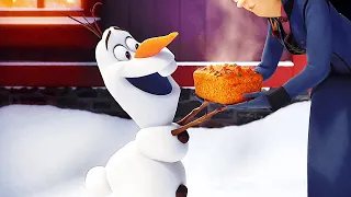 OLAF'S FROZEN ADVENTURES Clip - "OIaf Saves The Fruitcake" (2017)