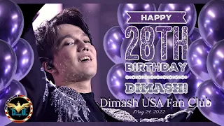 Happy 28th Birthday Dimash!🎂🎉 May 24, 2022