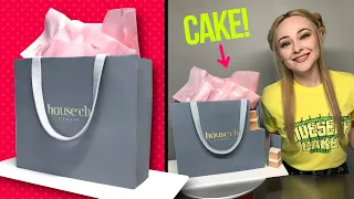 HOW TO MAKE A 100% EDIBLE PAPER TOTE BAG CAKE