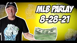 Free MLB Parlay For Today Saturday 8/28/21 MLB Pick & Prediction MLB Betting