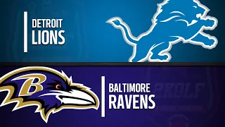 Lions vs. Ravens Week 3 | NFL 2021