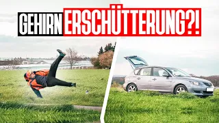 BEINE WEGZIEHEN bei 60 KM/H! | Stunts mit AUTO und SEIL!