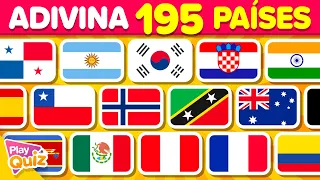 Adivina TODAS las Banderas del Mundo en Máxima Velocidad 🌎⏰🤓 | Play Quiz de banderas - Geografía