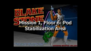 Blake Stone: Aliens of Gold Walkthrough (Mission 1, Floor 6)