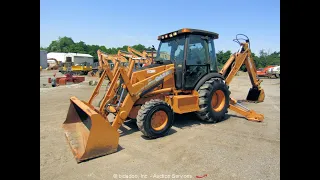 2011 Case 590 Super M 4x4 Backhoe Wheel Loader - bidadoo