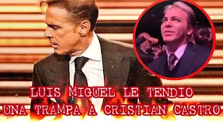 EXCLUSIVO: CRISTIAN CASTRO cuenta LA VERDAD, tras el desplante de LUIS MIGUEL