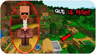 Cuando entres a minecraft y encuentres un aldeano así, ¡BORRA EL JUEGO!