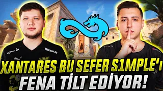 XANTARES S1MPLE'a KARŞI CS2 FPL MAÇI! S1MPLE XANTARES'e TİLT OLUYOR! w/ WİCADİA | Eternal Fire CSGO