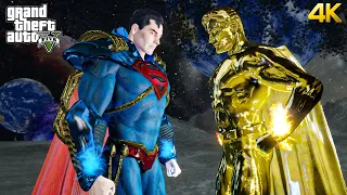 GTA 5 - Superman Prime One Million VS Superboy Prime