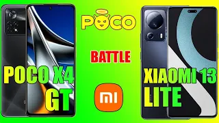 Poco X4 GT vs Xiaomi 13 Lite