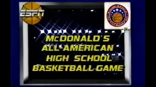 1986 McDonald's All-American High School Basketball Game FULL GAME