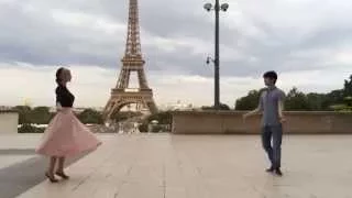 Caucasian dance in Paris Кавказский танец в Париже