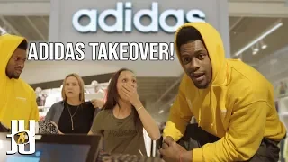 JuJu Buys the Entire Adidas Store for Random People!