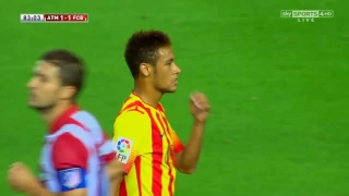 Neymar vs Atletico Madrid Away HD 1080i 21 08 2013