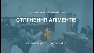 👉🏻 Про стягнення аліментів