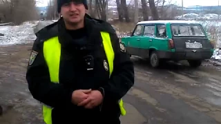 Разрыв потрульной полиции Краматорска