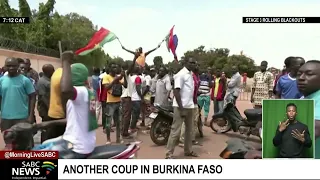 Burkina Faso military leader announces second coup for the year
