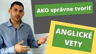 Slovosled vety v angličtine | Anglická gramatika pre začiatočníkov