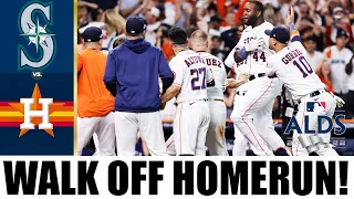 YORDAN ALVAREZ WALK OFF 3 RUN HOMERUN ALDS GAME 1