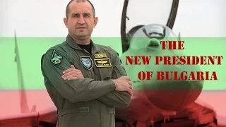 THE NEW PRESIDENT OF BULGARIA in MIG 29 ( GENERAL RUMEN RADEV )