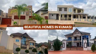 Beautiful LUXURY HOUSES & ESTATES in Kumasi Ghana Ep11 | Paraku Estate - Adiembra