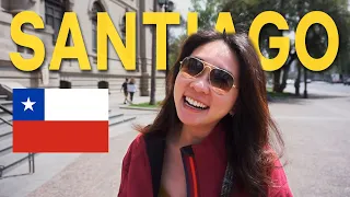 🇨🇱 10 THINGS TO DO in SANTIAGO CHILE (Travel Vlog)