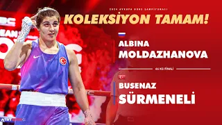 🥇 BUSENAZ SÜRMENELİ İLK KEZ AVRUPA ŞAMPİYONU! | Avrupa Boks Şampiyonası