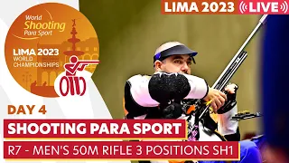 Lima 2023 | Day 4 | R7 - Men's 50m Rifle 3 Positions SH1 | WSPS World Championships