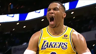 Russell Westbrook BEST Plays as a Lakers Uniform !