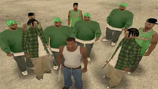 How to Make Gang in GTA San Andreas - (Gang Cheat)