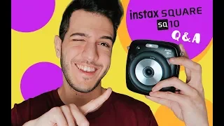 INSTAX SQ10 // НОВЫЕ ФИЛЬТРЫ! // ОТВЕТЫ НА ВОПРОСЫ