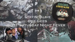 Bee Gees - Stayin' Alive | alternate drum cover by Thomen Stauch (Mentalist / ex-Blind Guardian)