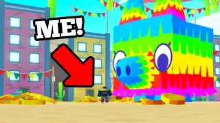 i GOT the GIANT Pinata in Pet Simulator X