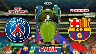 PES 2019 | PSG vs BARCELONA | UEFA Champions League FINAL | Penalty Shootout | Gameplay PC