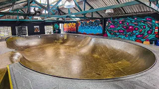 Skate Bowl do Manifesto Skate Park em São Paulo