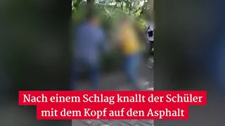 Das sagt der junge Schläger- Video zeigt brutale Schulhof-Schlägerei