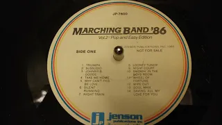 Marching Band '86 Vol 2. - Pop and Easy Edition, Side One