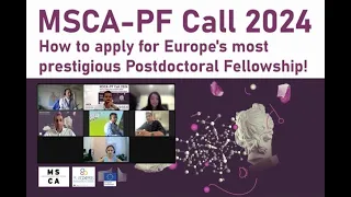 Webinar: How to apply for the MSCA-PF 2024 Call