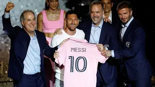 Lionel Messi unveiled as Inter Miami player