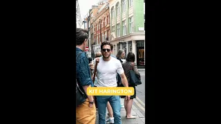 🗡 Kit Harington ❄️ | Perfect Timing | Street Styled #Shorts