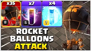 ROCKET BALLOONS TH12 Attack Strategy