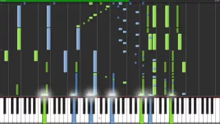 Jiyuu no Tsubasa OP2 - Shingeki no Kyojin (Piano Duet) (Synthesia)