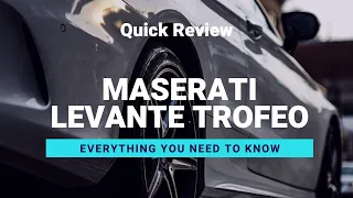 What Do you think of Maserati Levante Trofeo ?! 🤯🚀