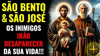 Poderosa Oração a São Bento e São José | Os INIMIGOS irão Desaparecer da sua Vida!