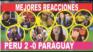 Reacción de hinchas de Sudamérica a Perú en el repechaje.