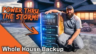 Whole House Battery Backup with the Bluetti AC500 and B300