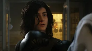 Alfred Sparring With Bruce Wayne's Clone (Gotham TV Series)